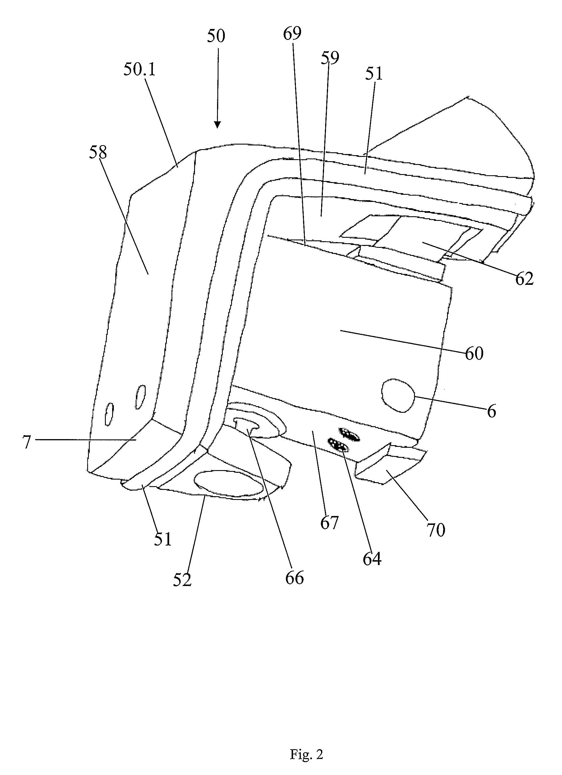 Communication Device with Structural Part