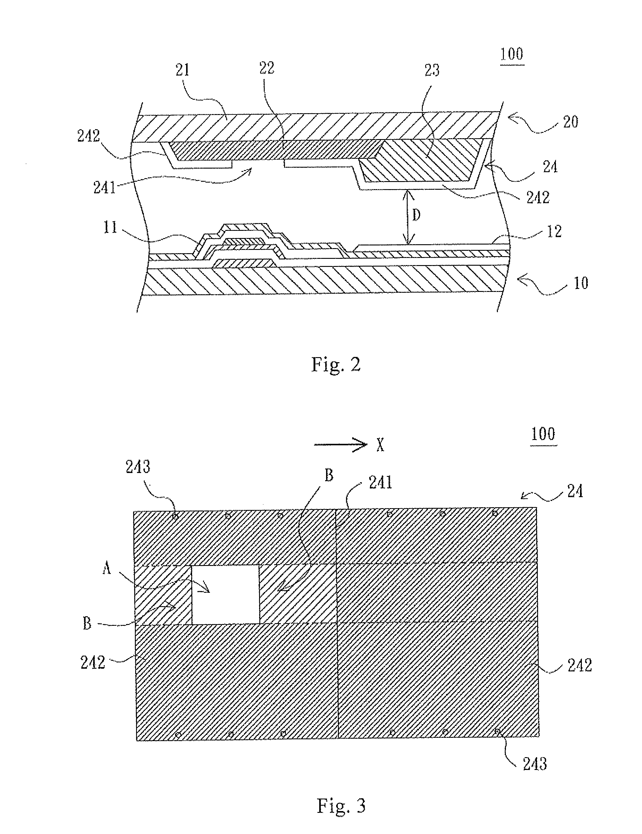 Liquid crystal panel and color filter substrate thereof