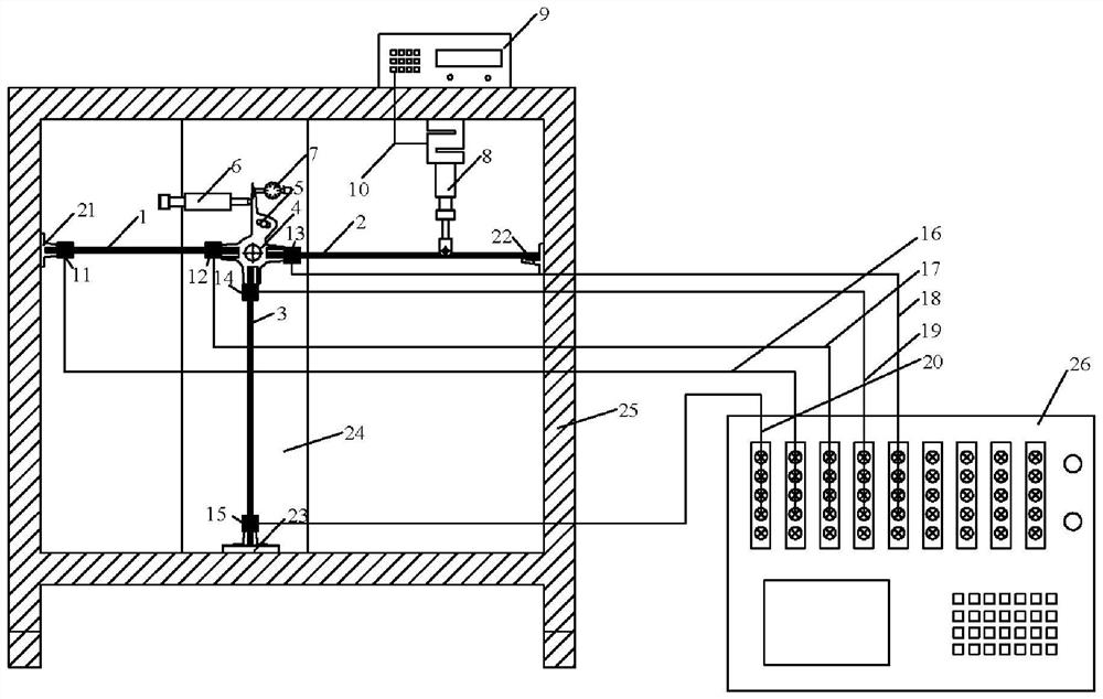 Experimental device for basic principle of displacement method