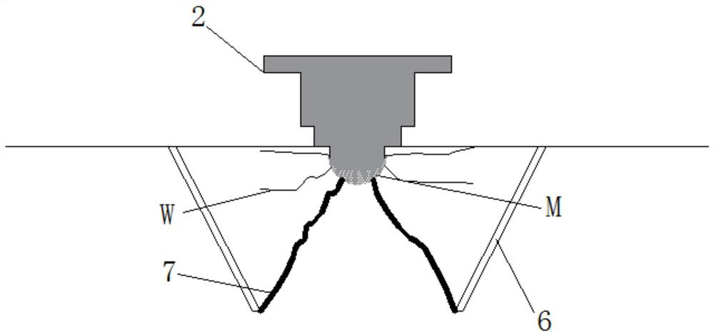 Rock-breaking method of cutter head based on space-time arrangement of oblique high-pressure water jet