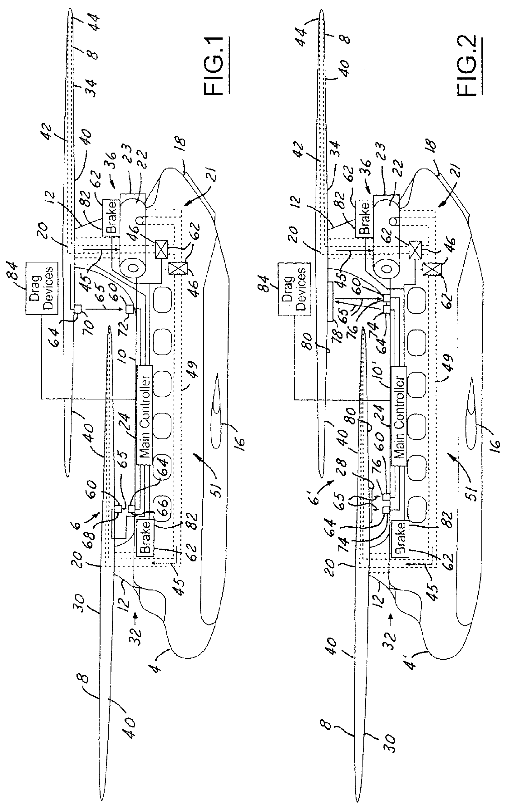 Tandem rotor wing rotational position control system