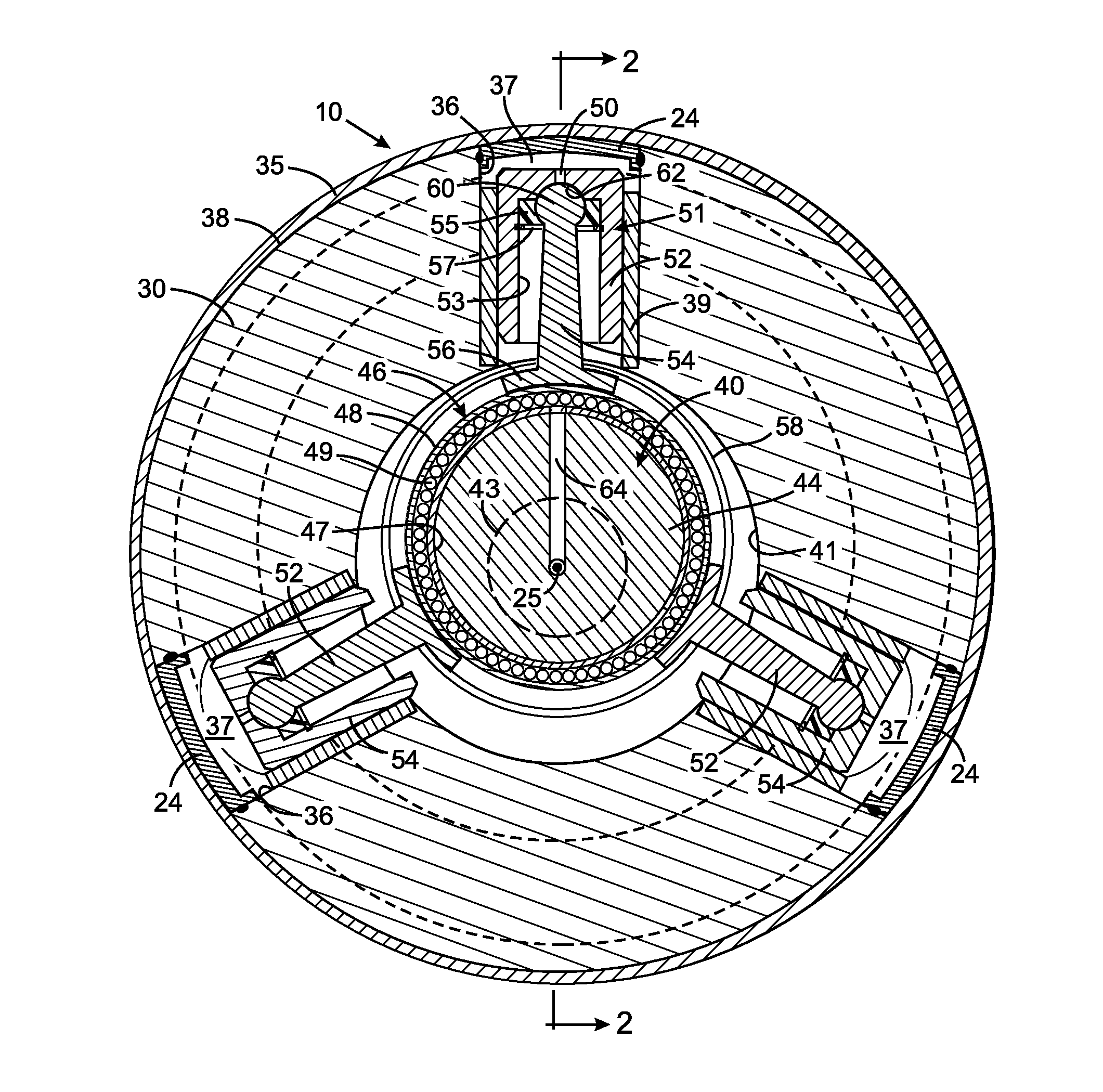 Hydraulic piston pump with a variable displacement throttle mechanism
