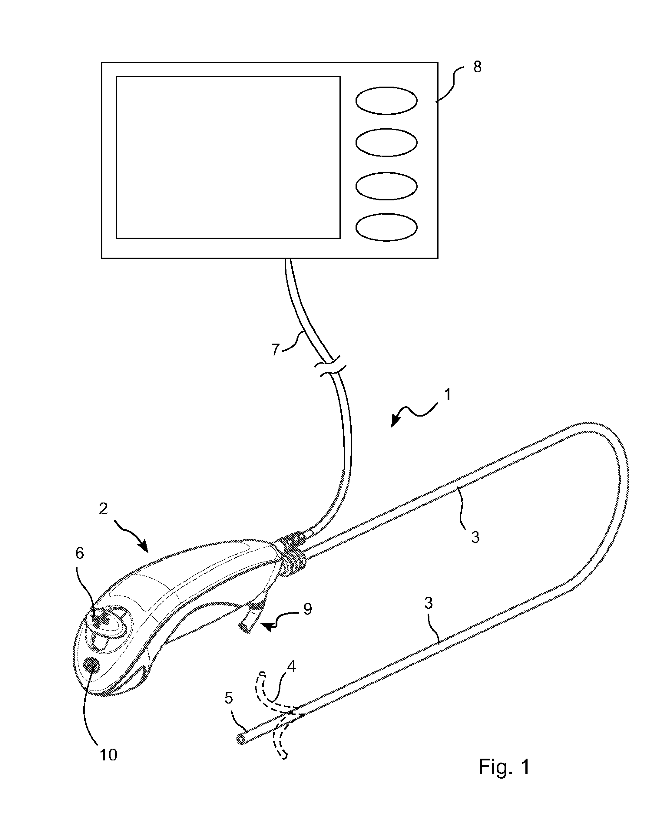 Imaging system with disposable part