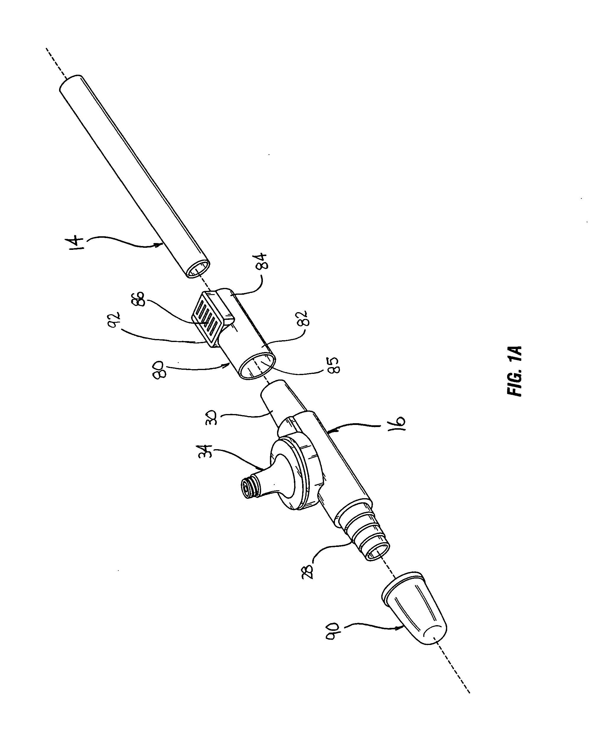 Urine collection system with needleless sampling port
