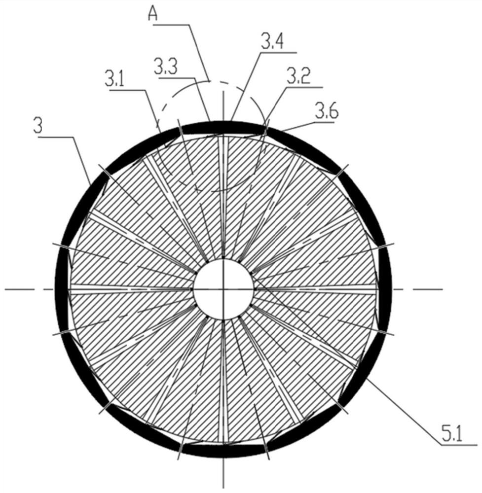 A temperature-controlled self-adaptive dust removal and cooling grinding wheel device for a dry grinder