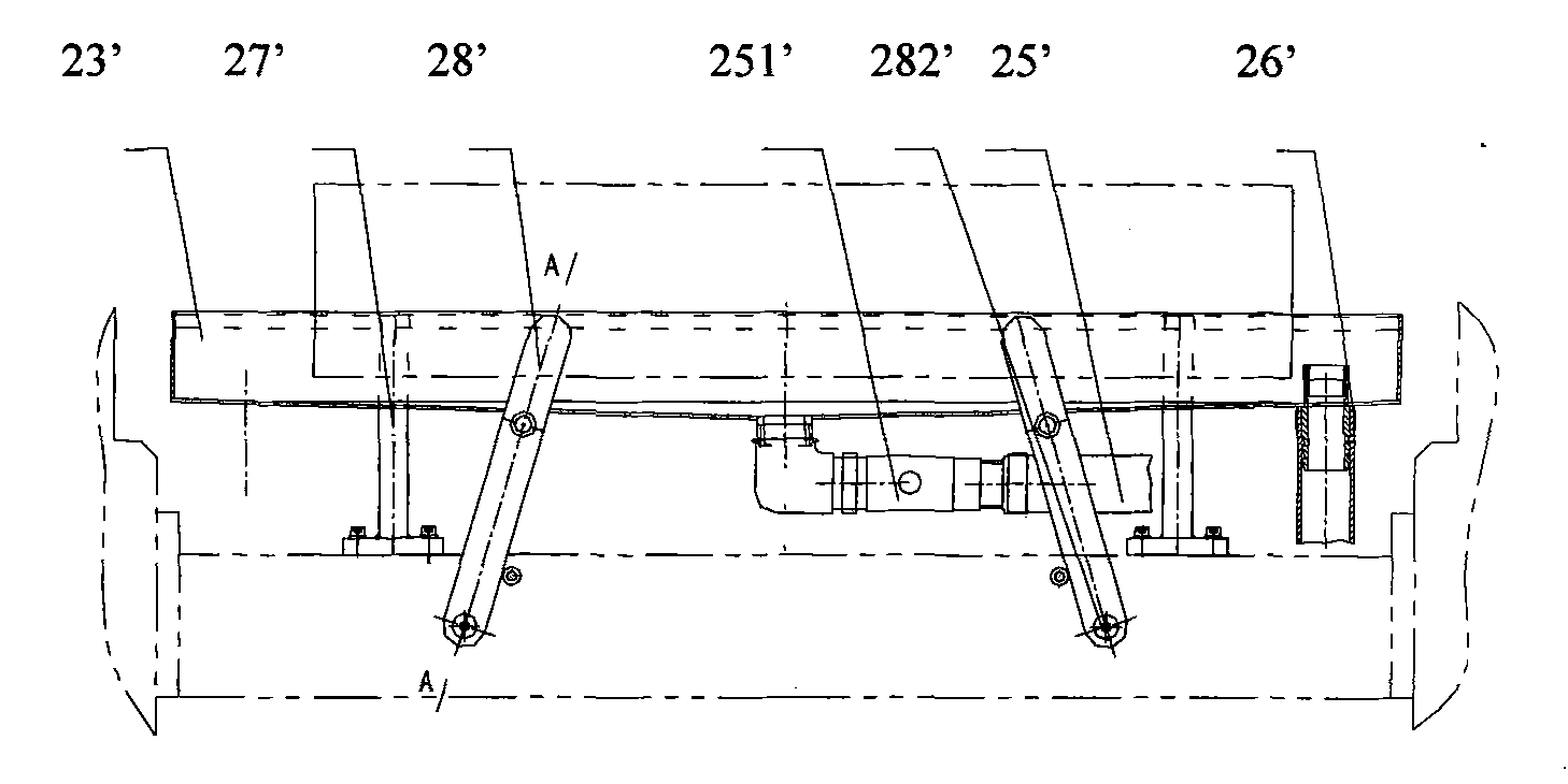 Lifting oil disc device