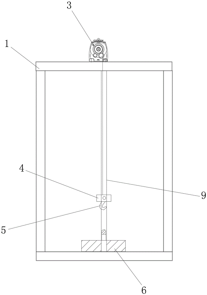 Safety training device of somatosensory laboratory