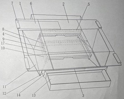 Six-time folding portable table for playing chess