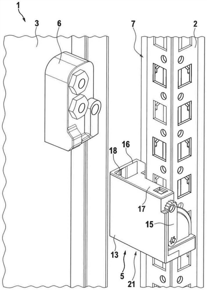 Switchgear cabinet having a frame and a side wall element fastened to the frame