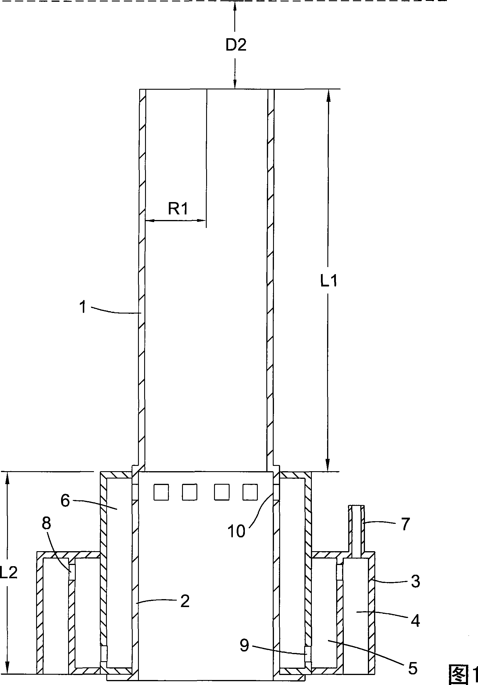 Method for purifying ultra-vast water and purifying device