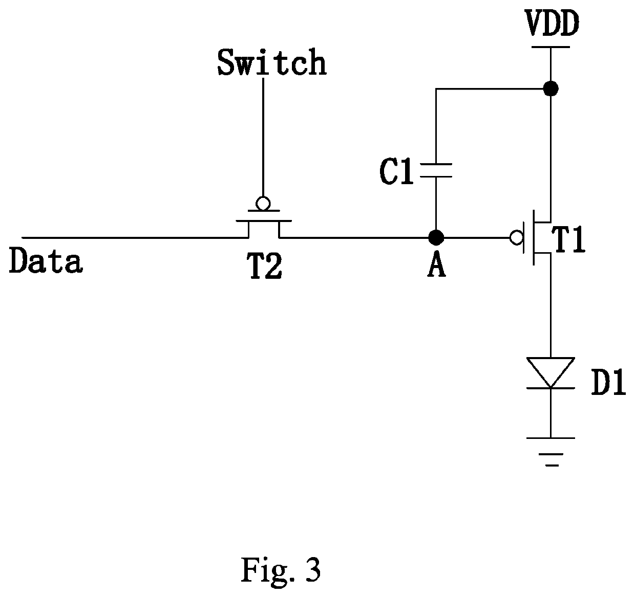 OLED display device with fingerprint on display