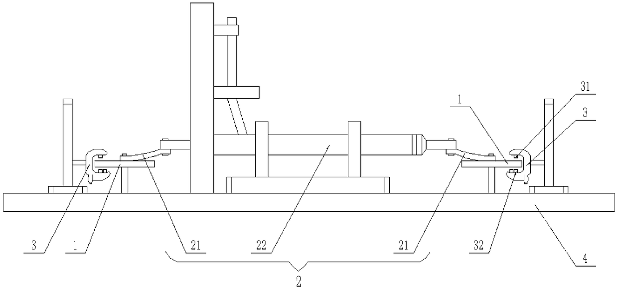 Steering load simulation device and steering system test method