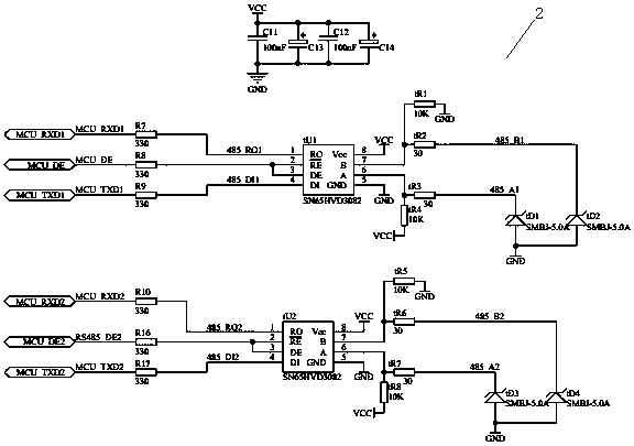 Communication module circuit