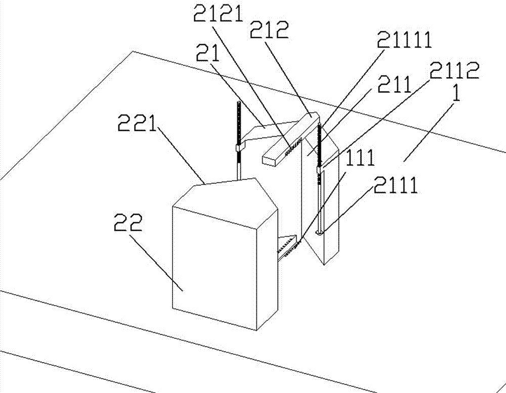 A busbar processing and bending system