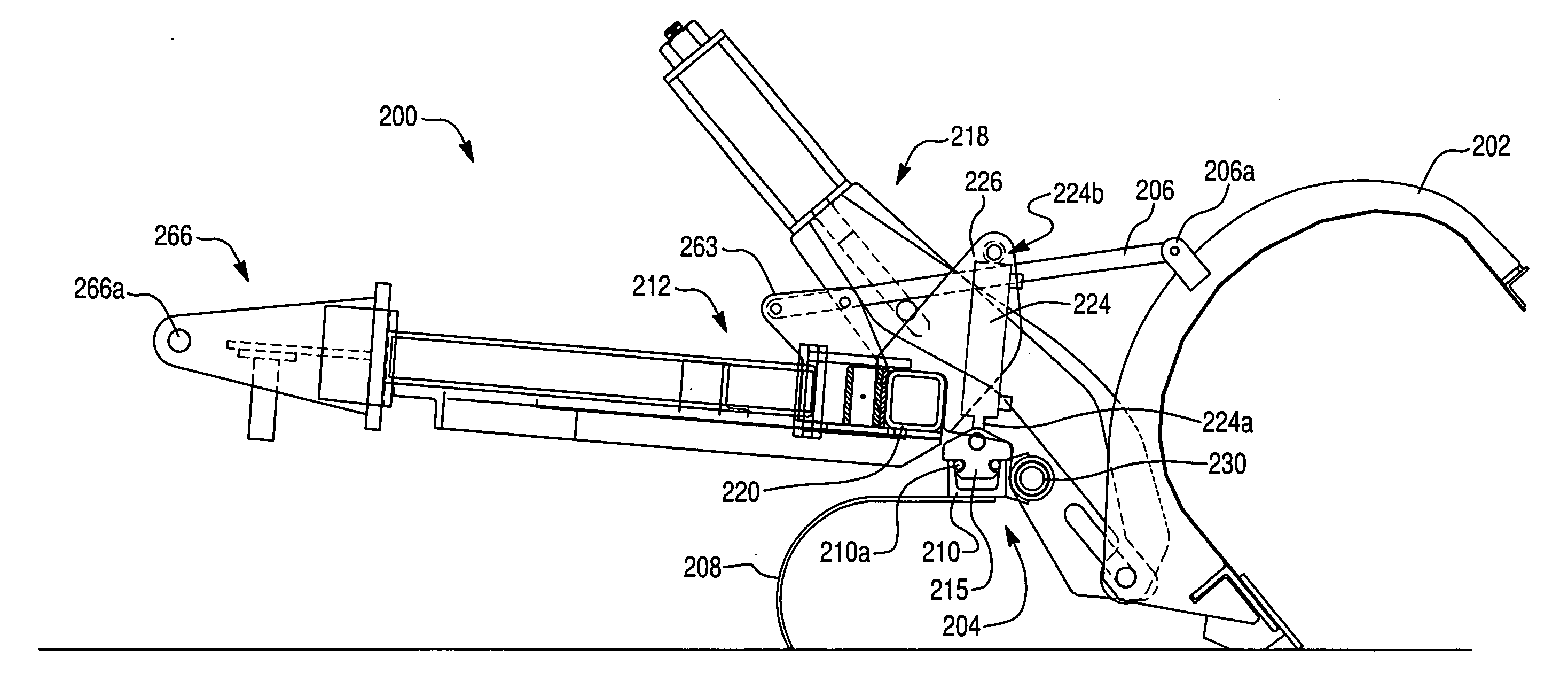Two-stage snow plow