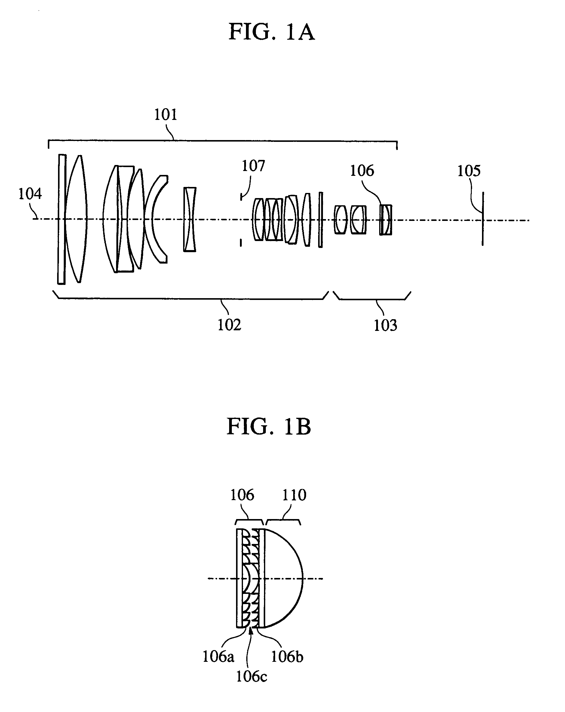 Diffraction optical device and optical system including same