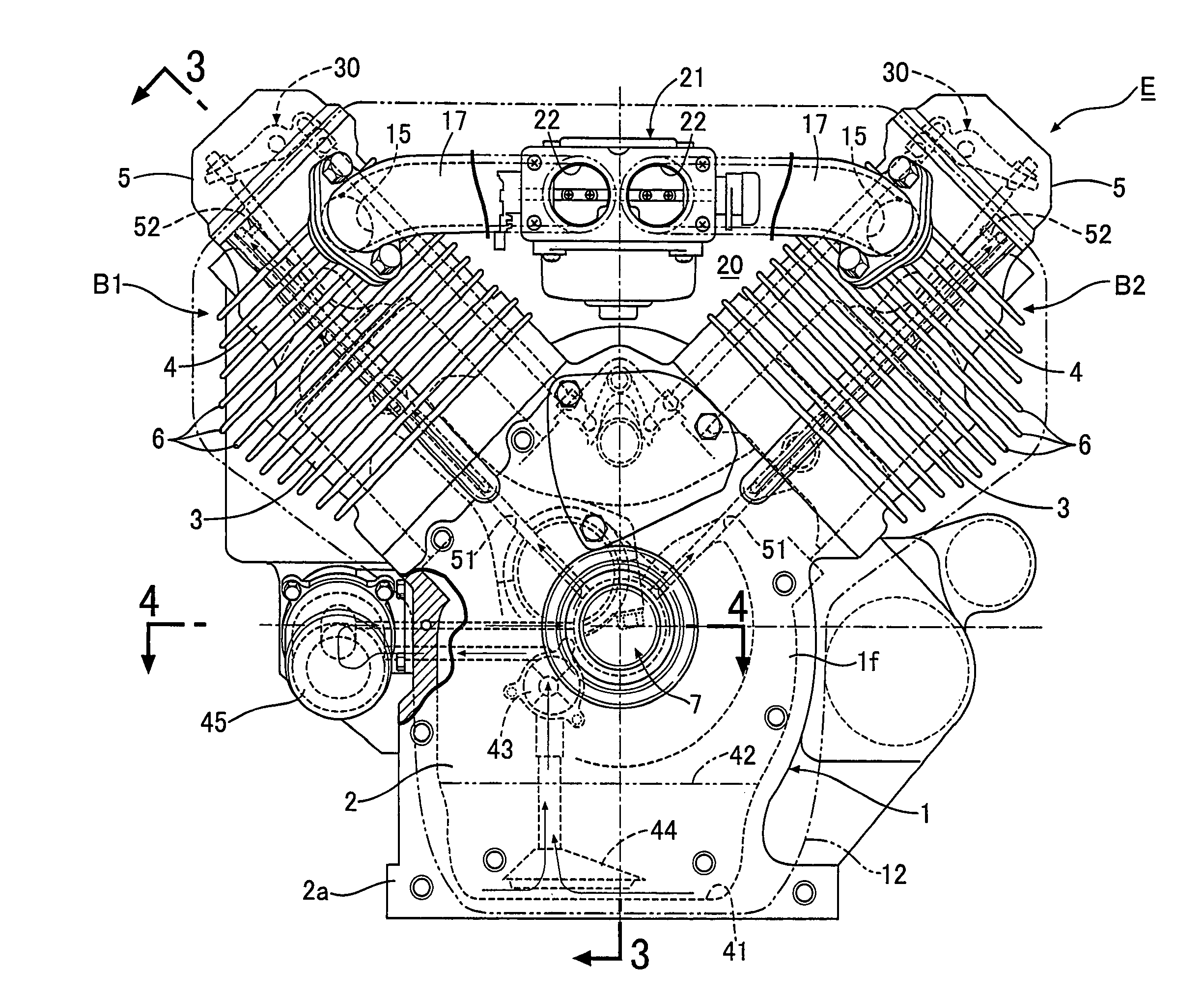 Lubricating system for air-cooled general-purpose engine