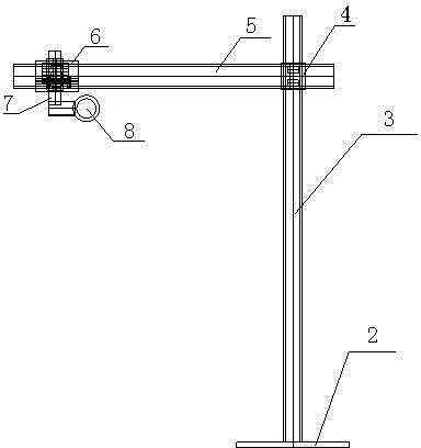 Steel pipe cutting and blanking device