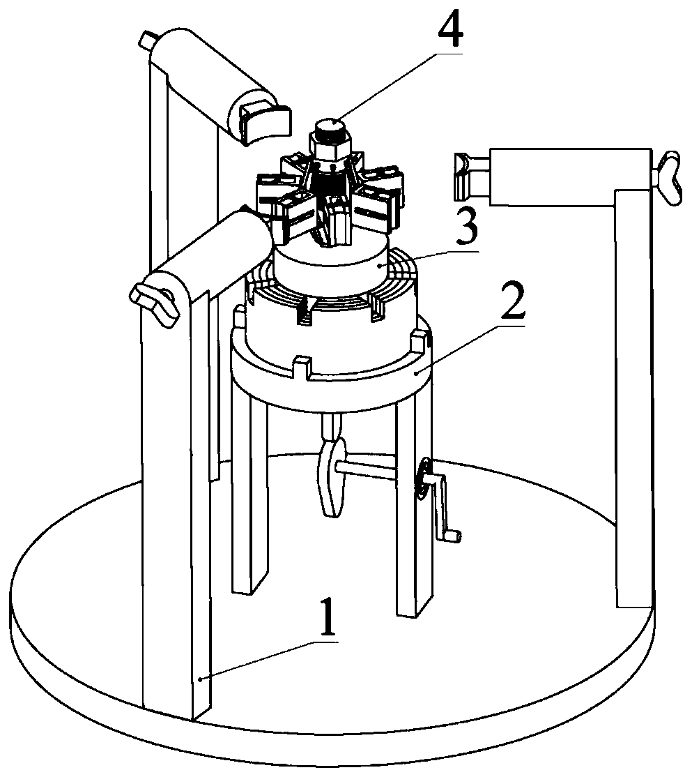 A fixture for assembly of multi-type planetary roller screw pairs