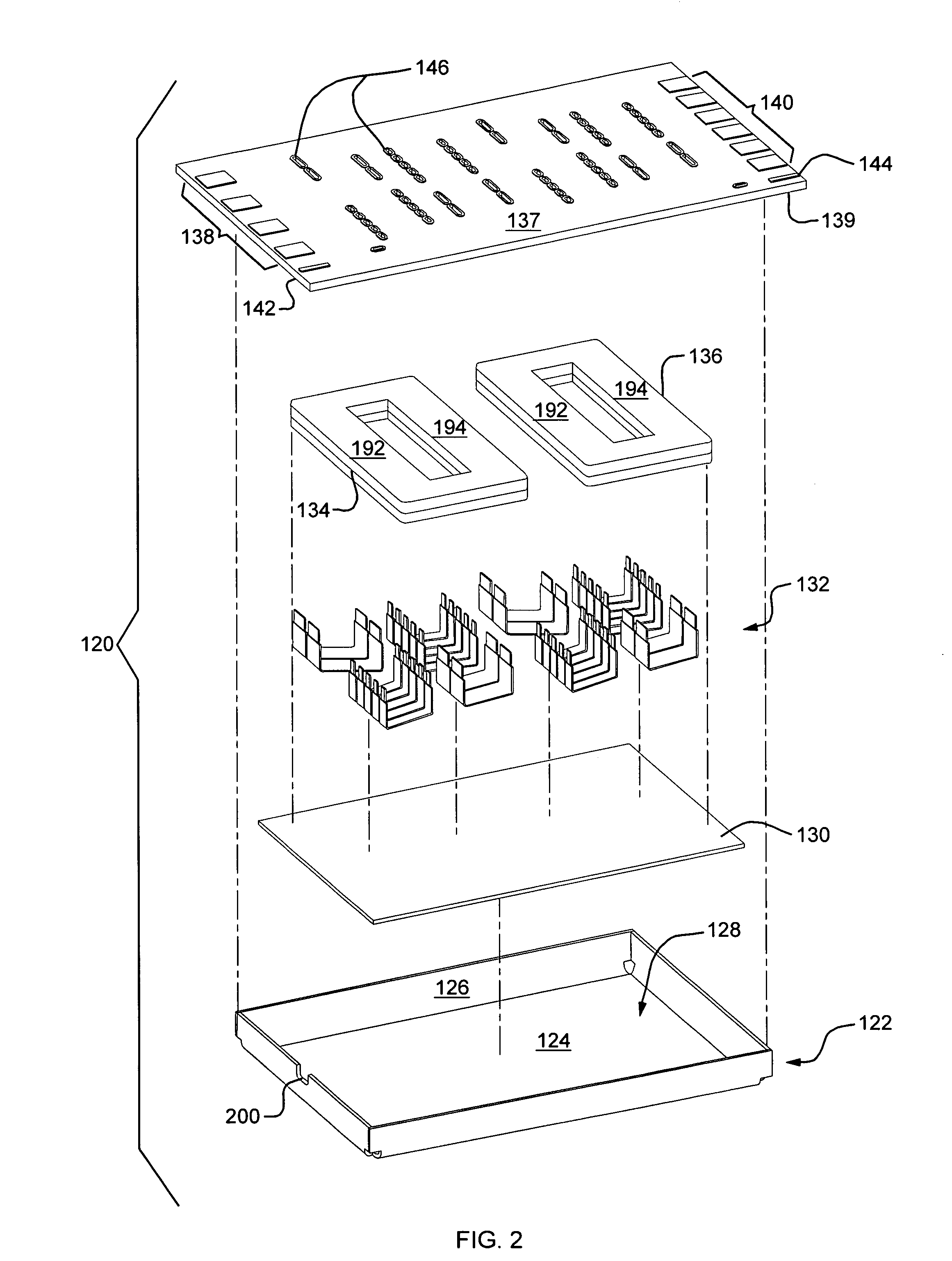 Fabrication method and structure for embedded core transformers