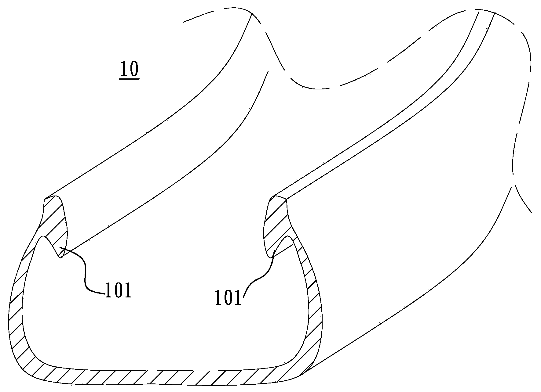 Prick and bursting resistance improved tire structure