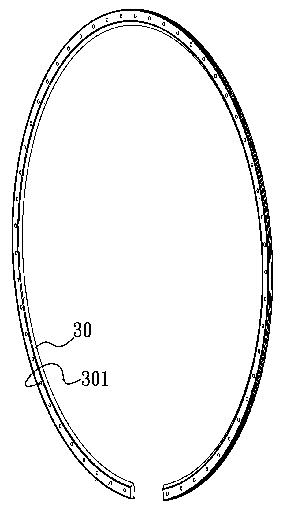 Prick and bursting resistance improved tire structure