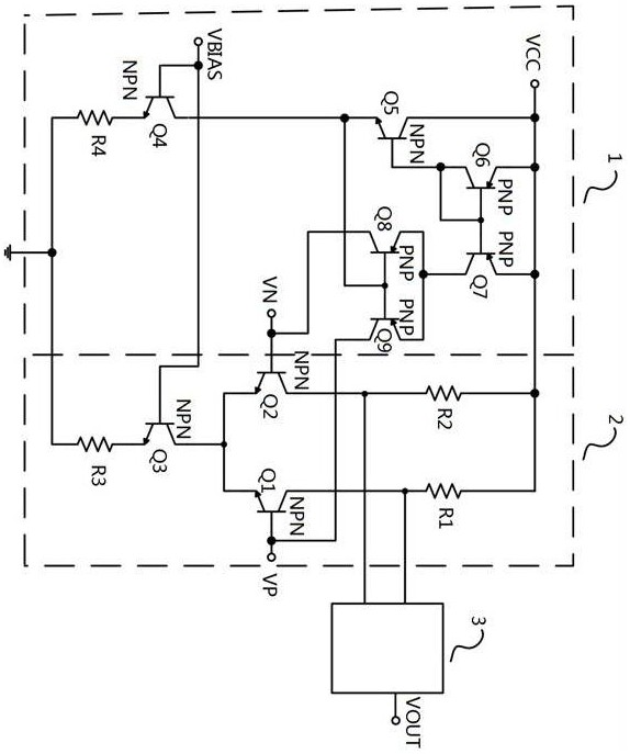 Cancellation circuit for input current of operational amplifier