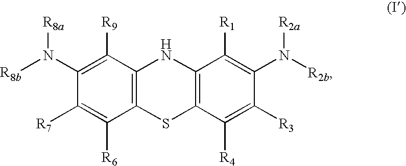 Diaminophenothiazine compounds, a method for preparing same and uses thereof