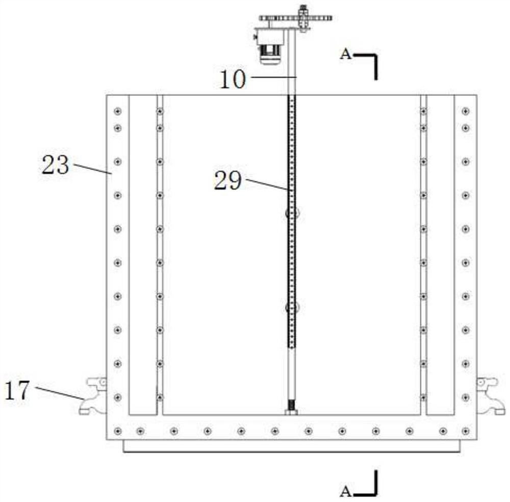 Two-dimensional pile-soil interaction test system and test method based on piv technology