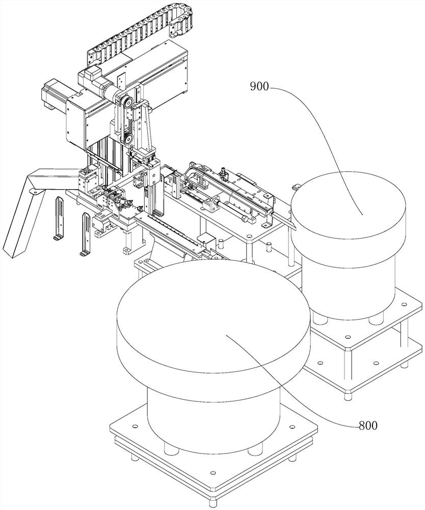 Automatic pin inserting device for transformer shell