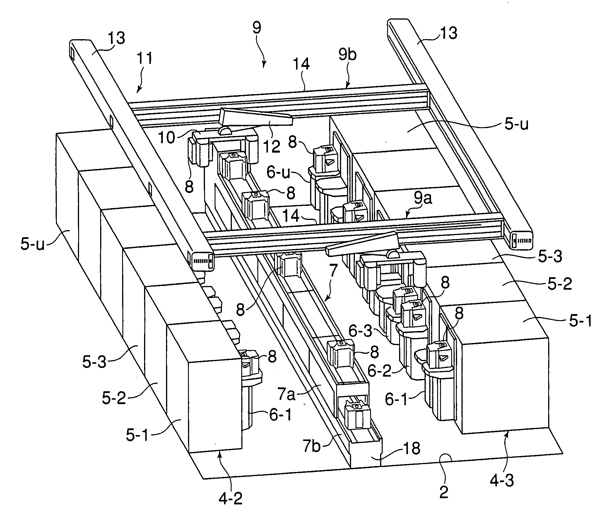 Container conveying system