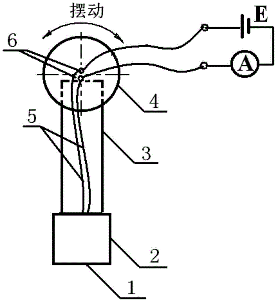 A kind of electrode swing type liquid conductivity measurement method