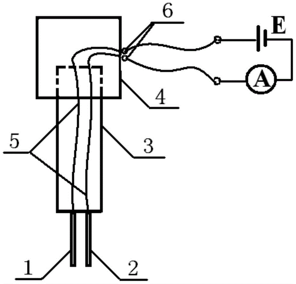 A kind of electrode swing type liquid conductivity measurement method