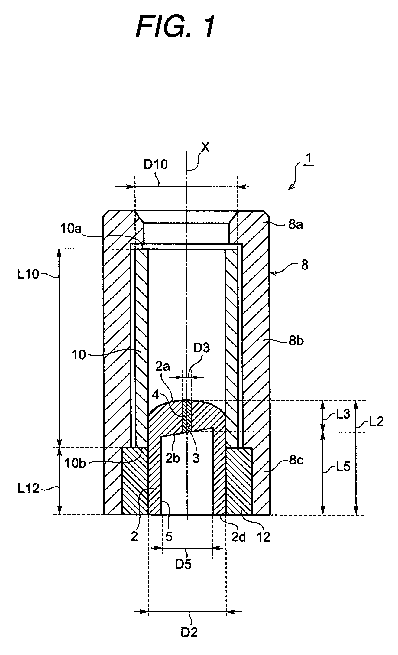 Optical receptacle having stub capable of enhancing optical coupling efficiency and optical module installing the same