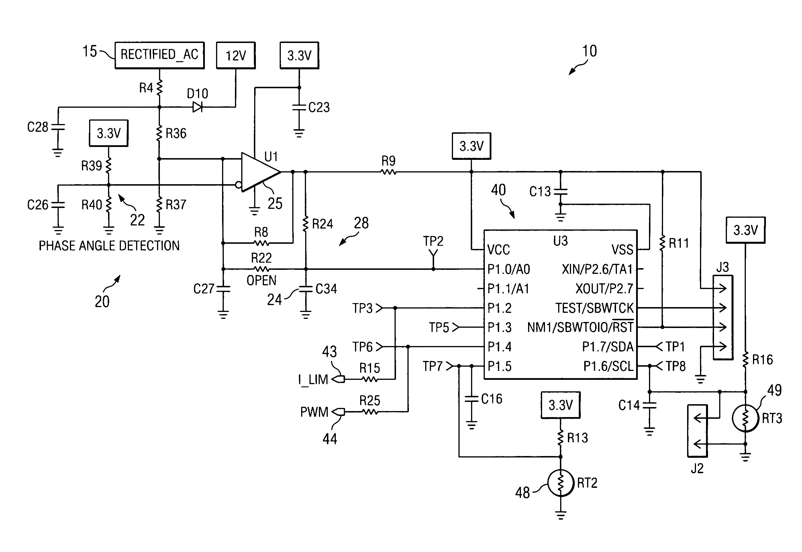 AC-powered, microprocessor-based, dimming LED power supply