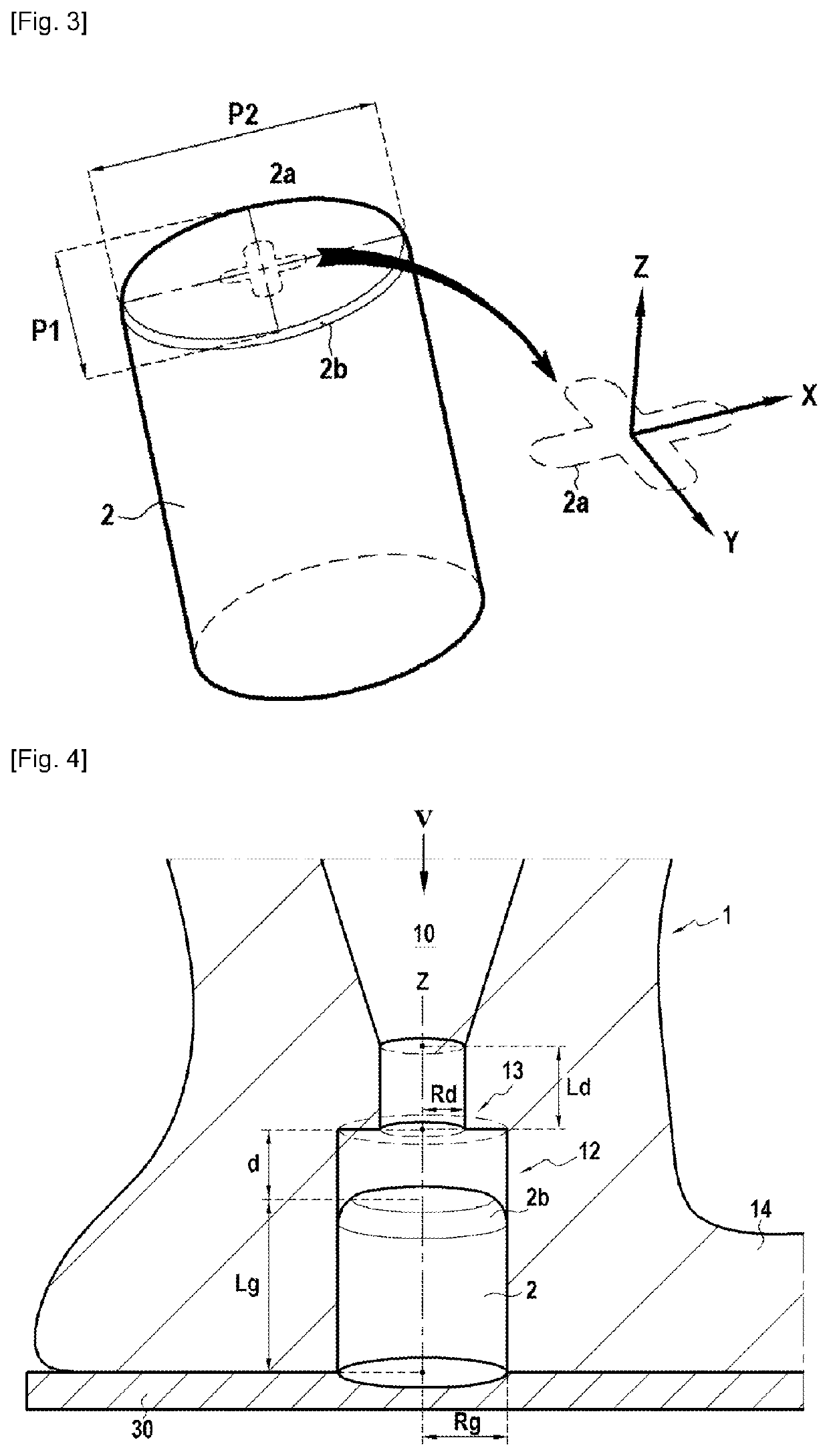 Mould for manufacturing a component by pouring metal and epitaxial growth, and associated manufacturing method