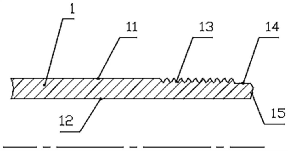 Coal underground gasification continuous pipe and connection method thereof