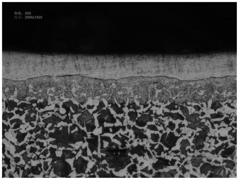 Preparation method of airplane hydraulic oil tank piston rod surface coating