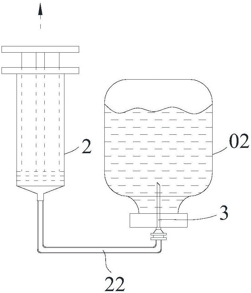 Dispensing method of vial dispensing device