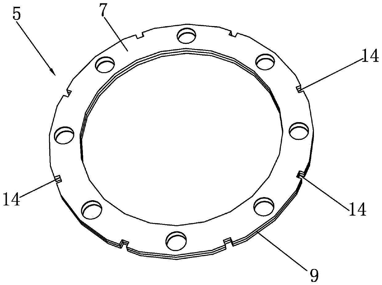 Ozone-resistant mildew-proof rubber sealing gasket and construction method thereof