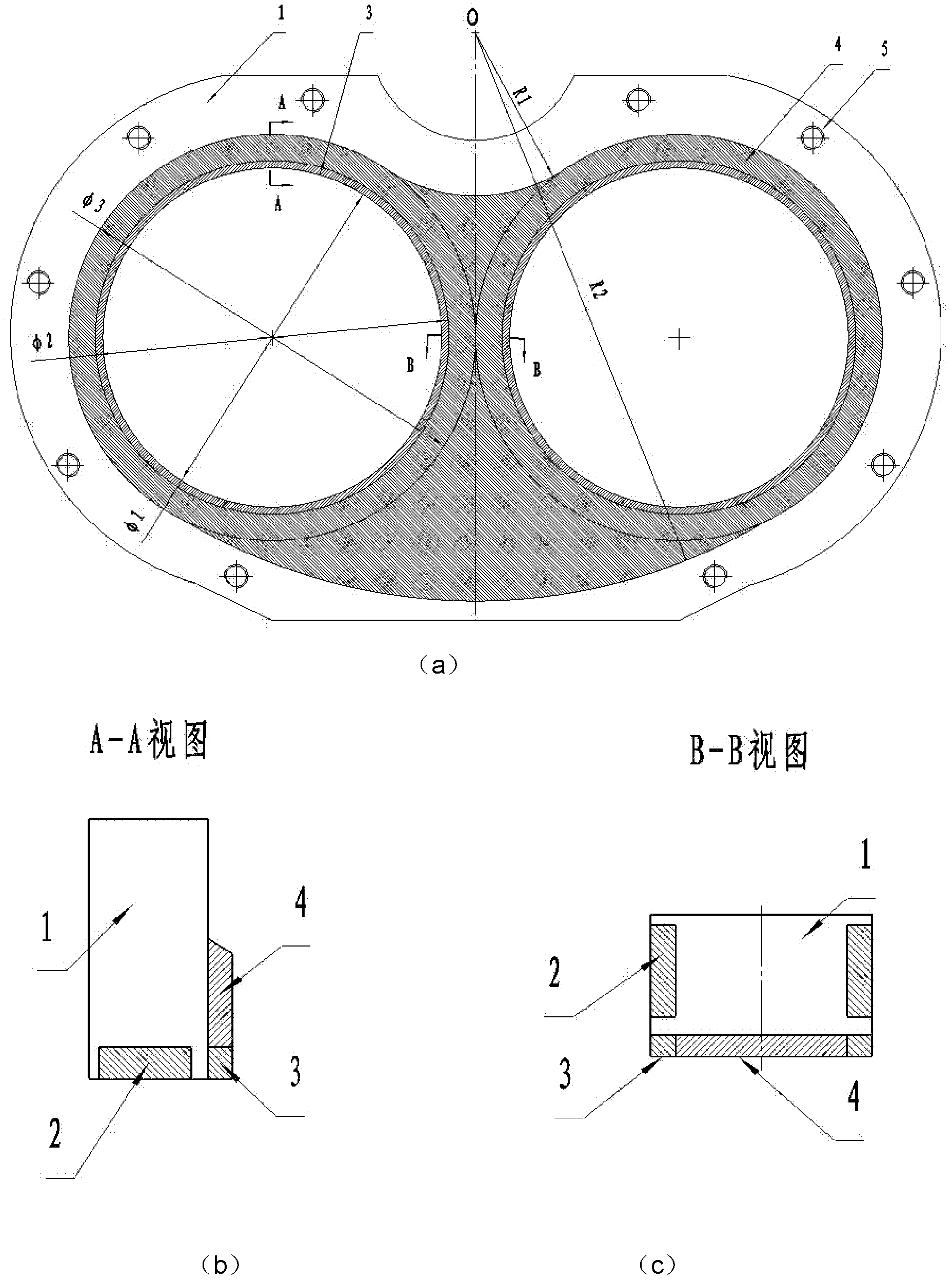 Dual-alloy cladding layer wear plate and preparation method