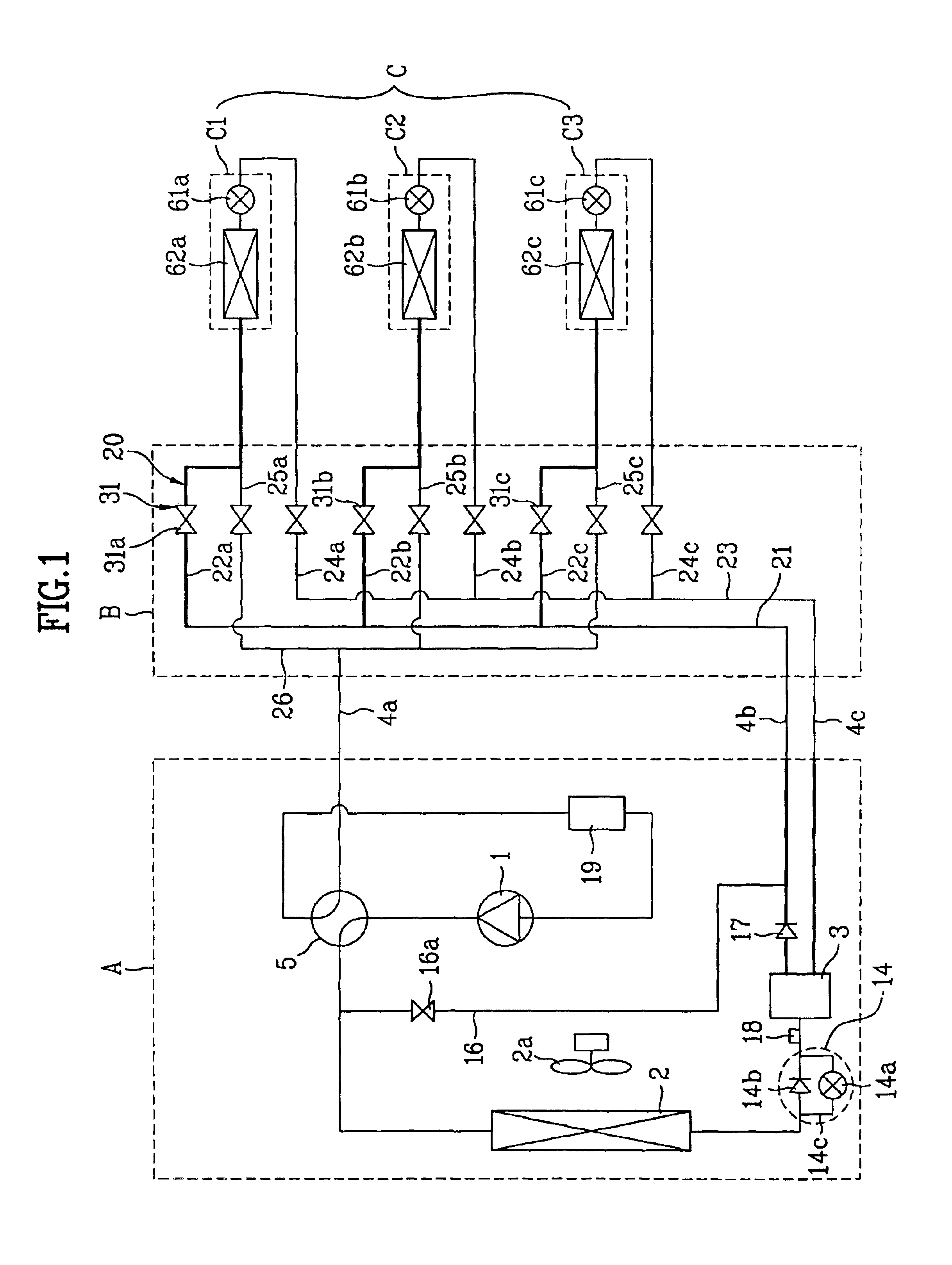 Multi-air conditioner and operation method thereof