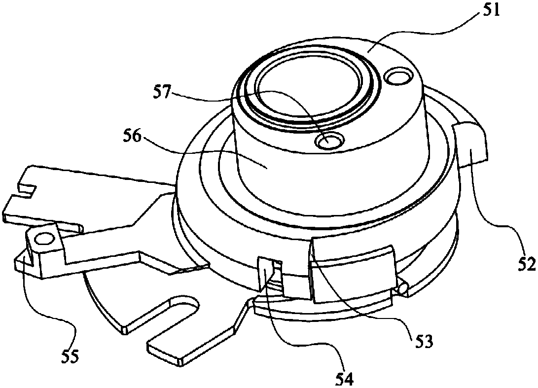 Variable-stiffness double-arm automatic tensioner