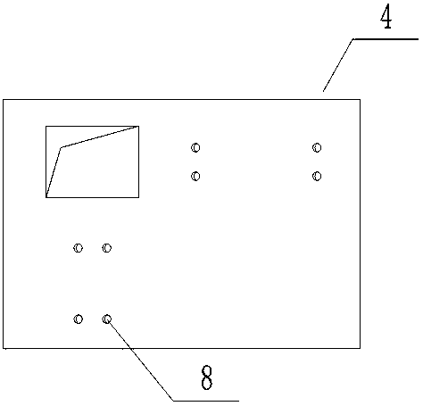 Plate-beam-column shock (vibration) isolation connecting device