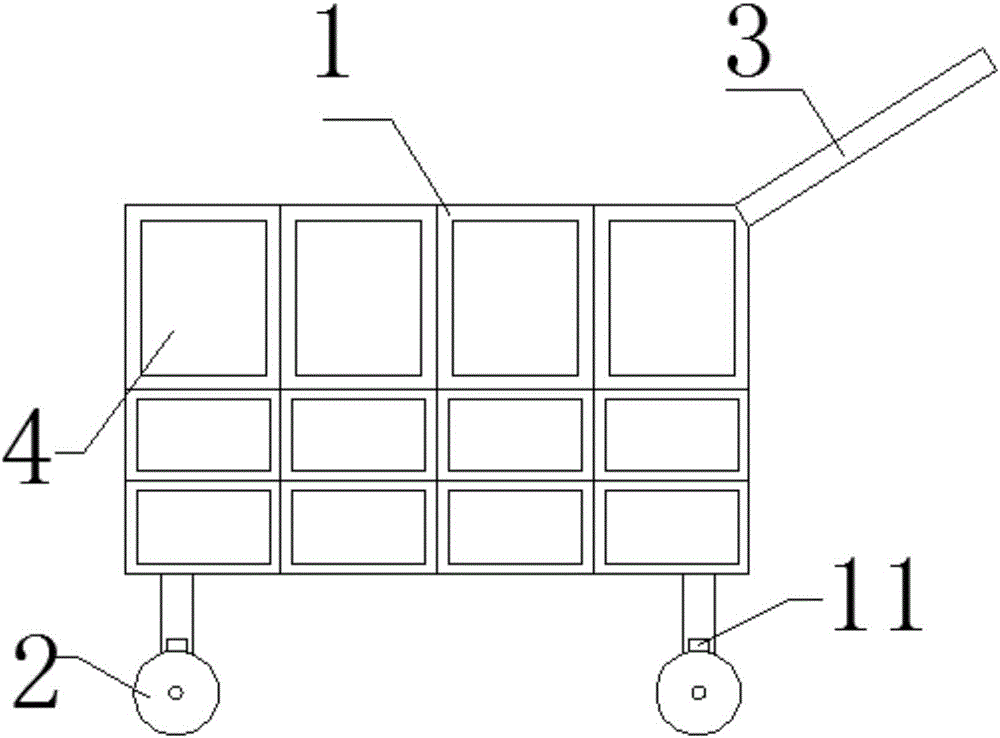 Intelligent anti-theft shopping cart and control method thereof