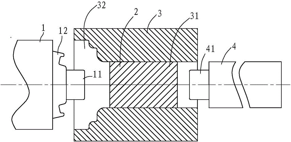 Extruding-expanding molding method for rim provided with flange