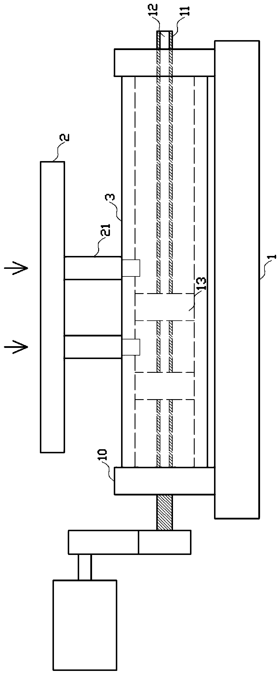 Anti-deformation pipe punching stamping die