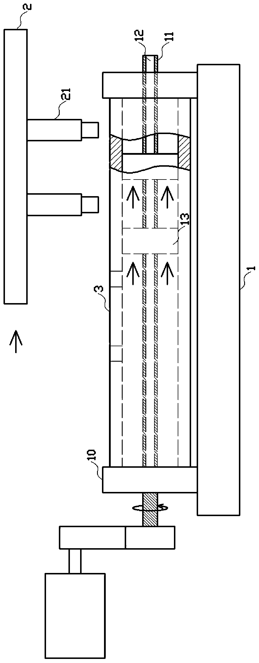 Anti-deformation pipe punching stamping die