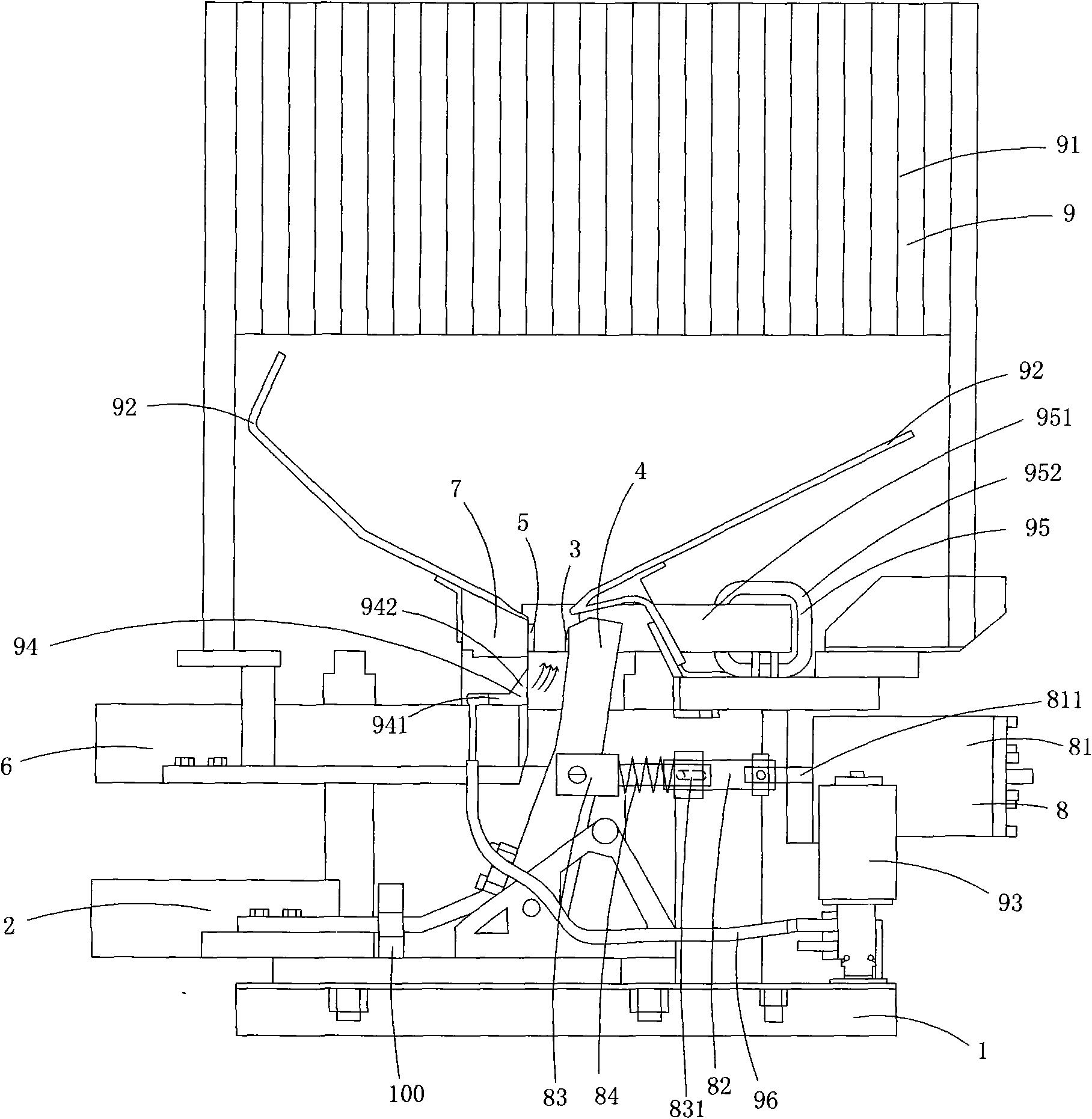 Permanent magnet opening and closing type DC intelligent circuit breaker