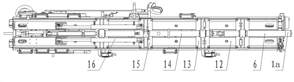 Anchor rod trolley and anchor rod mechanism thereof